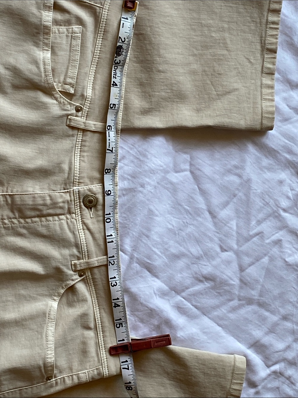 RAFFAELLO ROSSI Light beige High-Waist Jeans - Picture 9 of 11